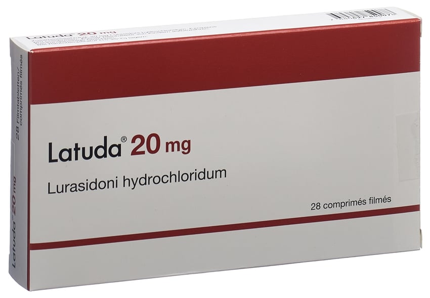 LATUDA cpr pell 20 mg 28 pce