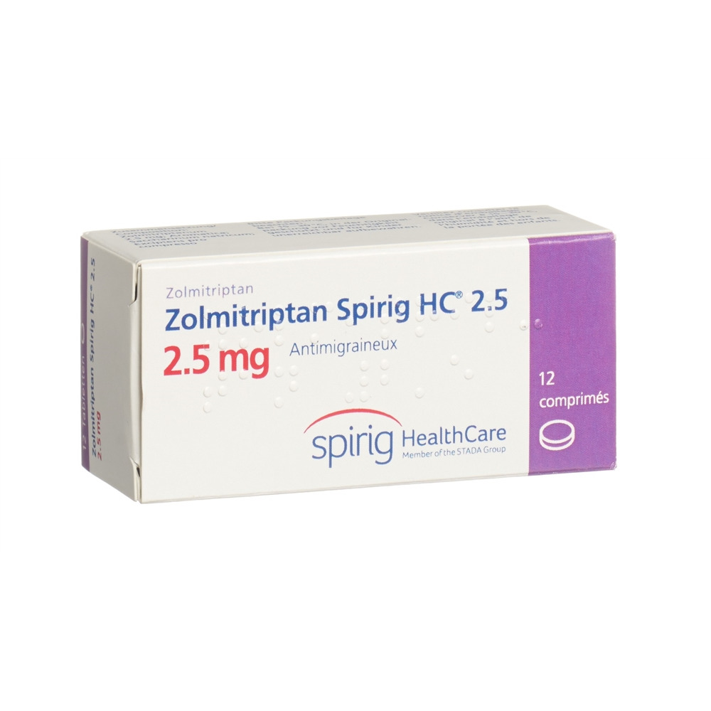 ZOLMITRIPTAN Spirig HC cpr 2.5 mg 12 pce