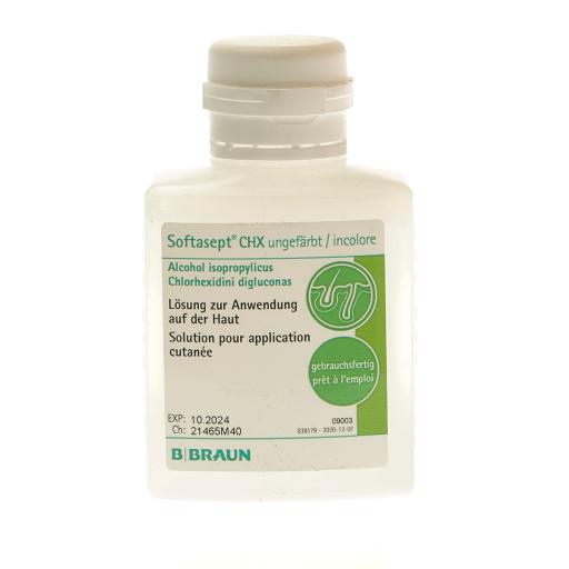 Softasept CHX ungefärbt, Lösung zur Anwendung auf der Haut