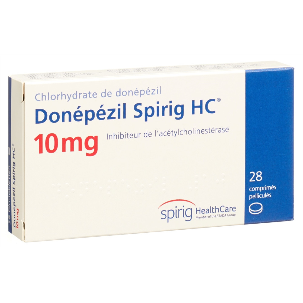 Donepezil Spirig HC 10 mg, Filmtabletten