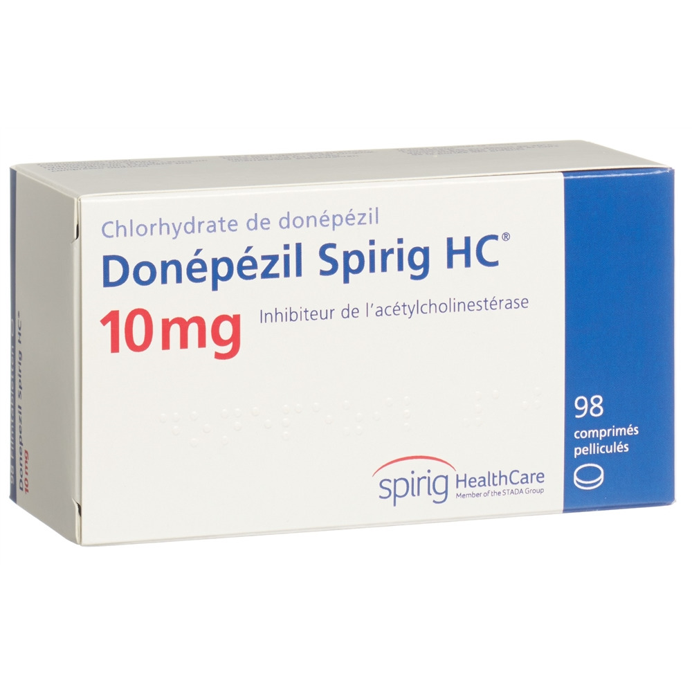 Donepezil Spirig HC 10 mg, Filmtabletten