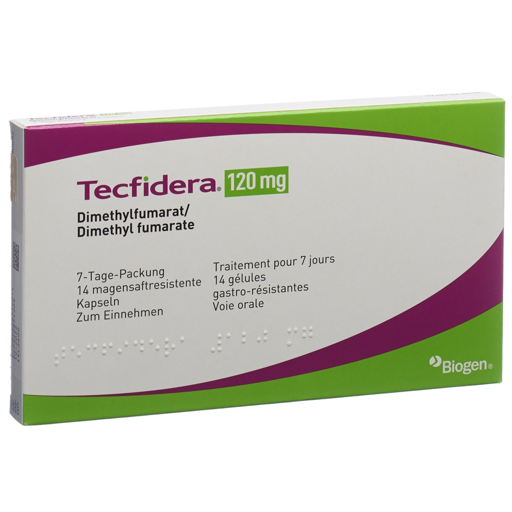 TECFIDERA caps 120 mg 14 pce