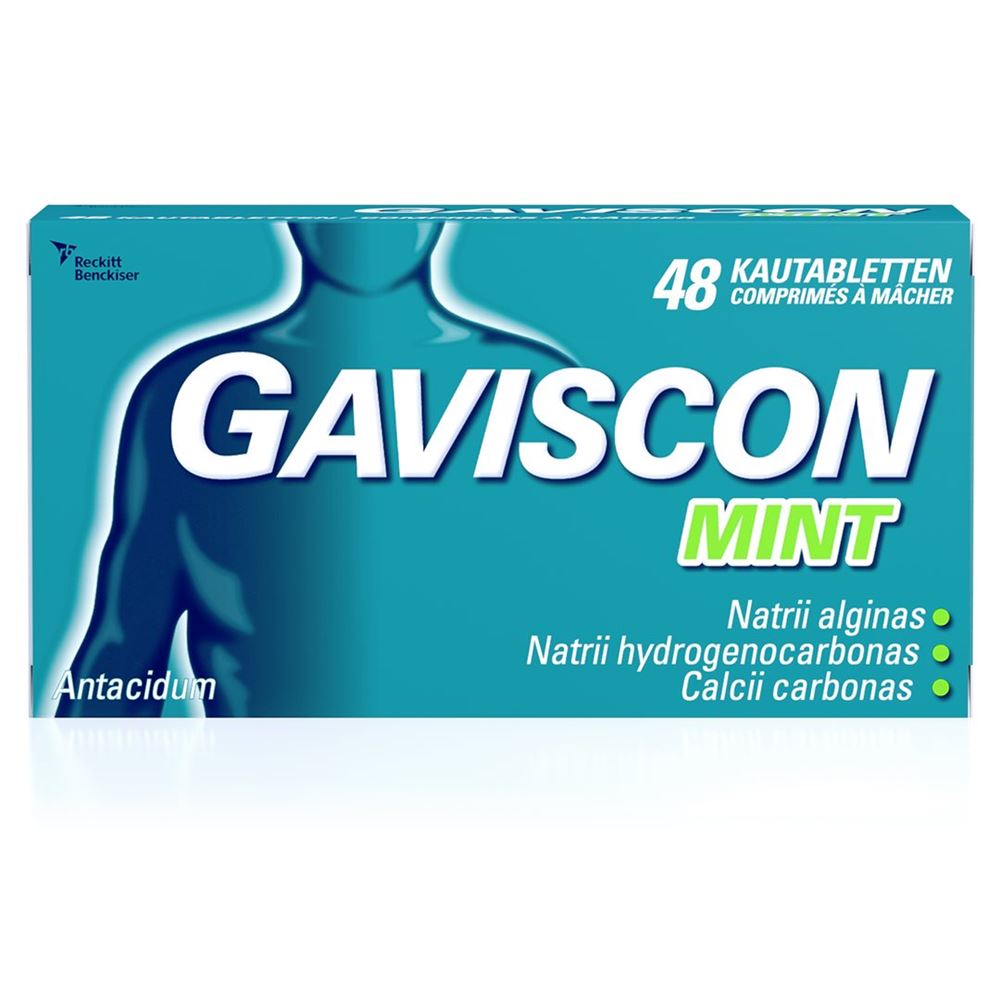 GAVISCON cpr croquer mint 48 pce