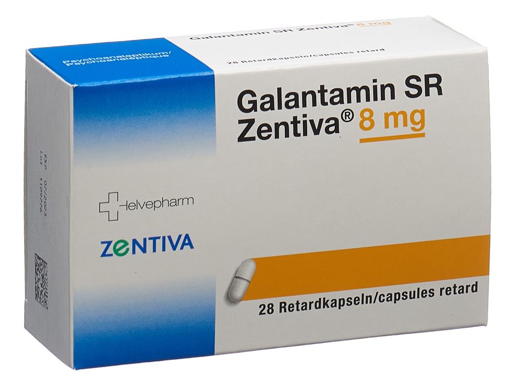 GALANTAMIN SR Zentiva caps ret 8 mg 28 pce