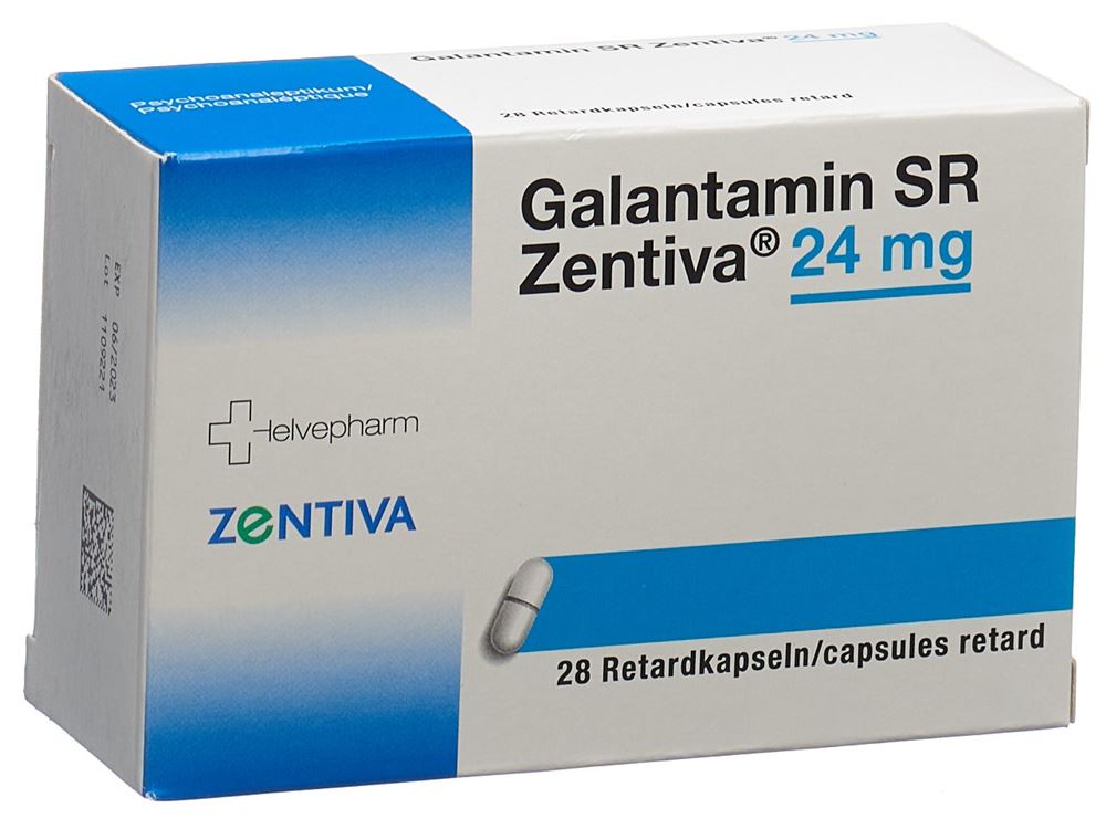 GALANTAMIN SR Zentiva caps ret 24 mg 28 pce
