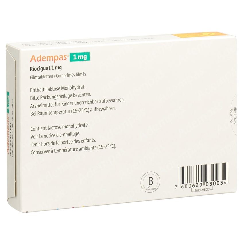 Adempas 0.5 mg, Filmtabletten
