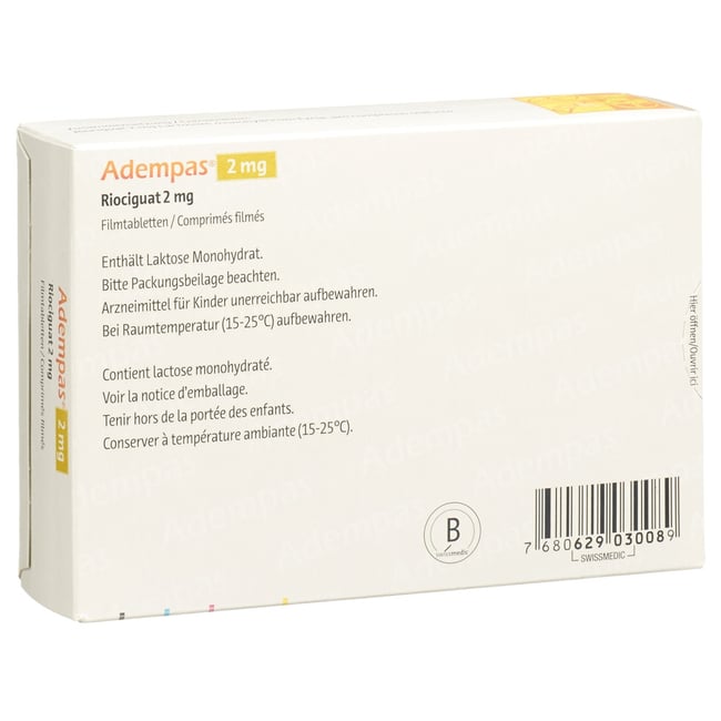 Adempas 1.5 mg, Filmtabletten