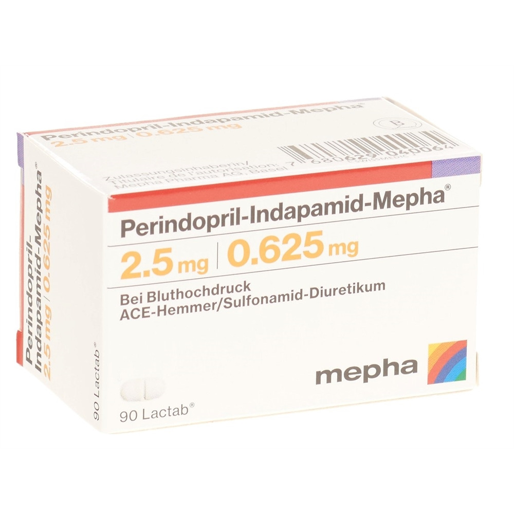 PERINDOPRIL Indapamid-Mepha 2.5/0.625mg bte 90 pce