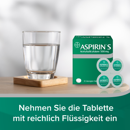 ASPIRINE S cpr 500 mg 20 pce