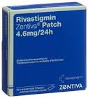 Rivastigmin Zentiva Patch 4.6 mg/24 h, transdermales Pflaster