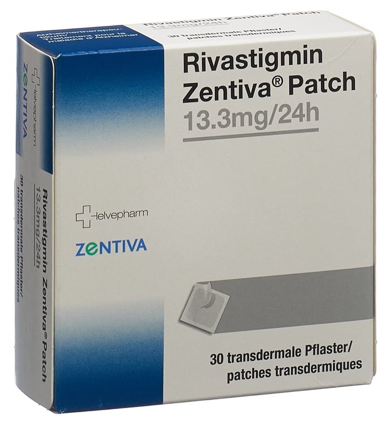 Rivastigmin Zentiva Patch 4.6 mg/24 h, transdermales Pflaster