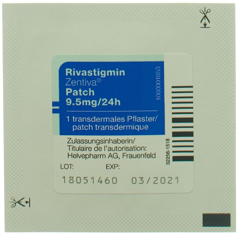 RIVASTIGMIN Zentiva Patch 9.5 mg/24h 30 pce