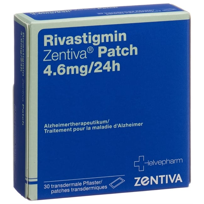 Rivastigmin Zentiva Patch 9.5 mg/24 h, transdermales Pflaster