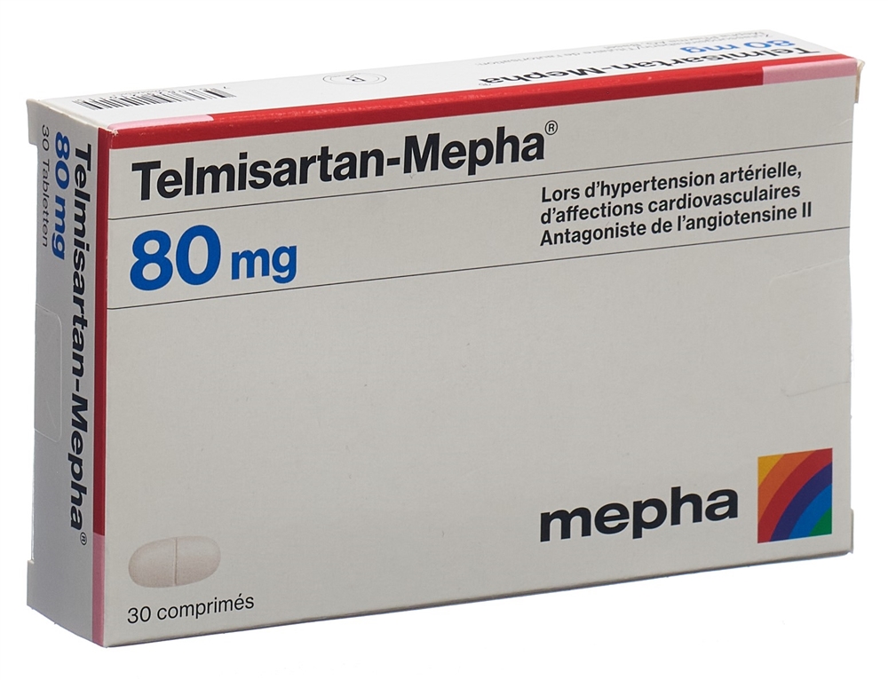 TELMISARTAN Mepha cpr 80 mg 30 pce