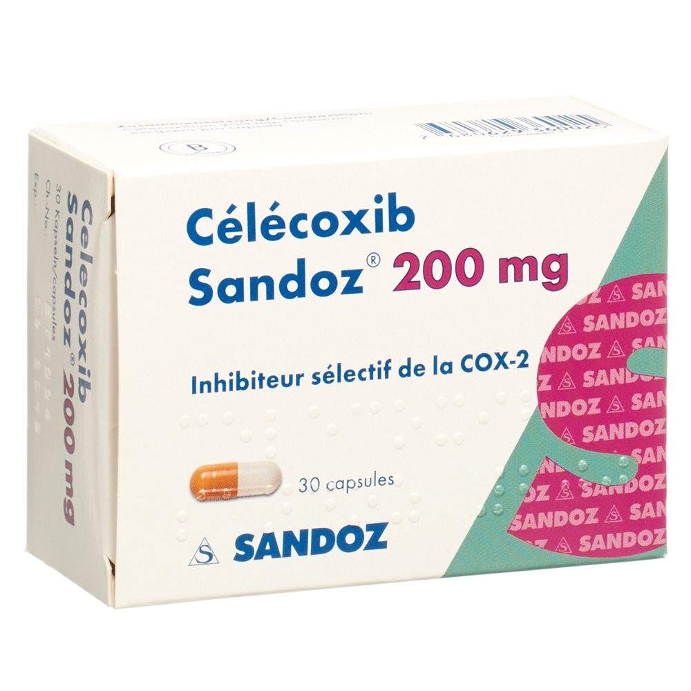 CELECOXIB Sandoz caps 200 mg 30 pce