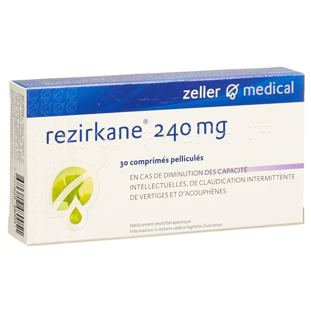 REZIRKANE cpr pellic 240 mg 30 pce