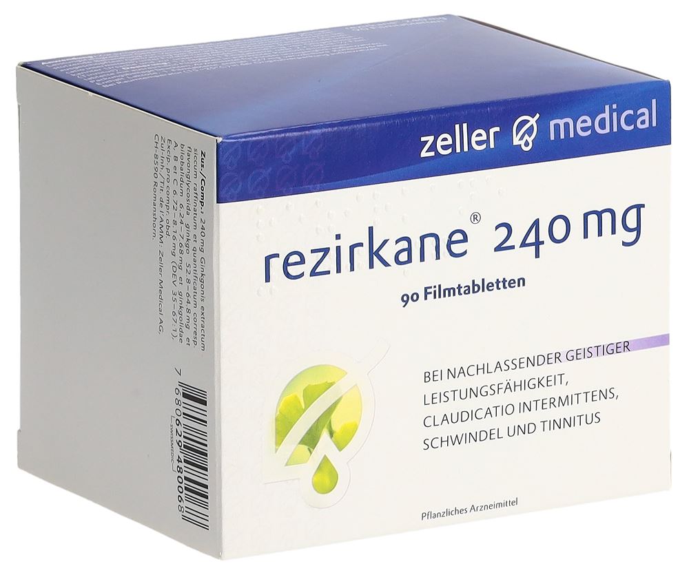 REZIRKANE cpr pellic 240 mg 90 pce