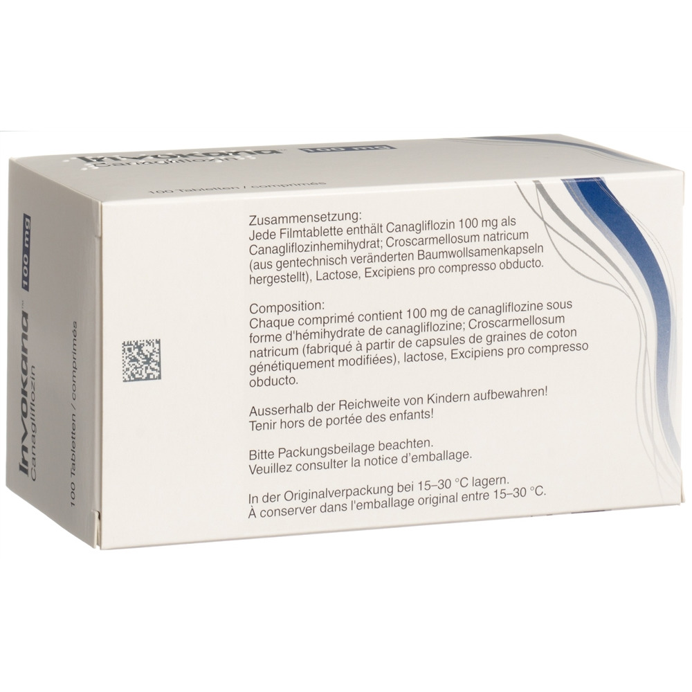 Invokana 100 mg, Filmtabletten