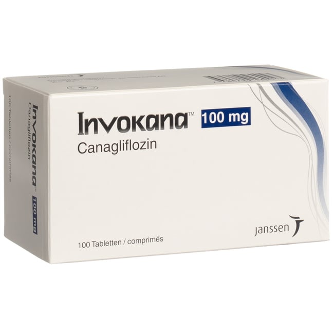 Invokana 100 mg, Filmtabletten