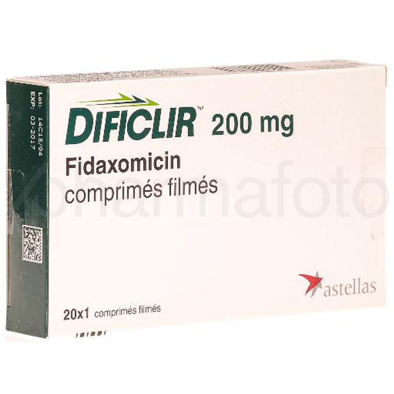 Dificlir, Filmtabletten