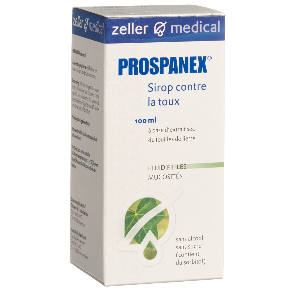 PROSPANEX sirop contre la toux 100 ml