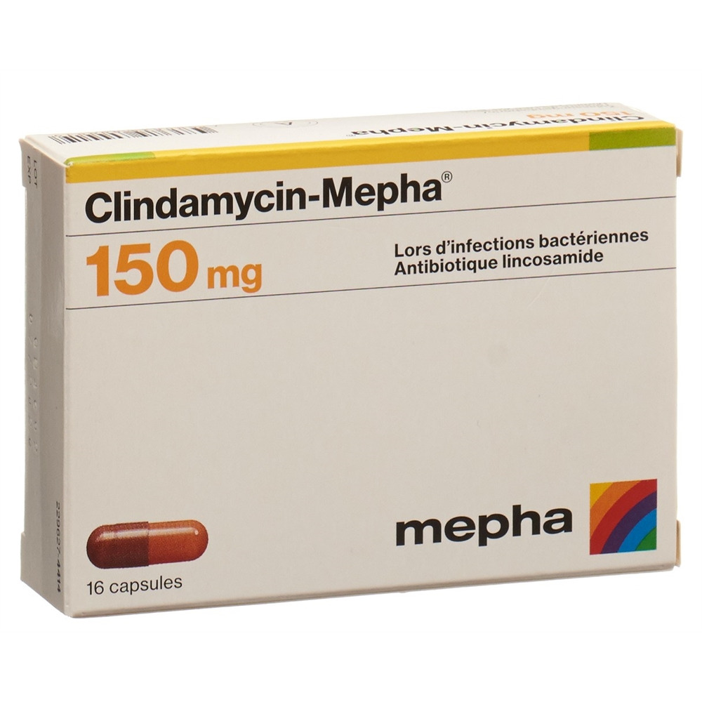 CLINDAMYCIN Mepha caps 300 mg 16 pce