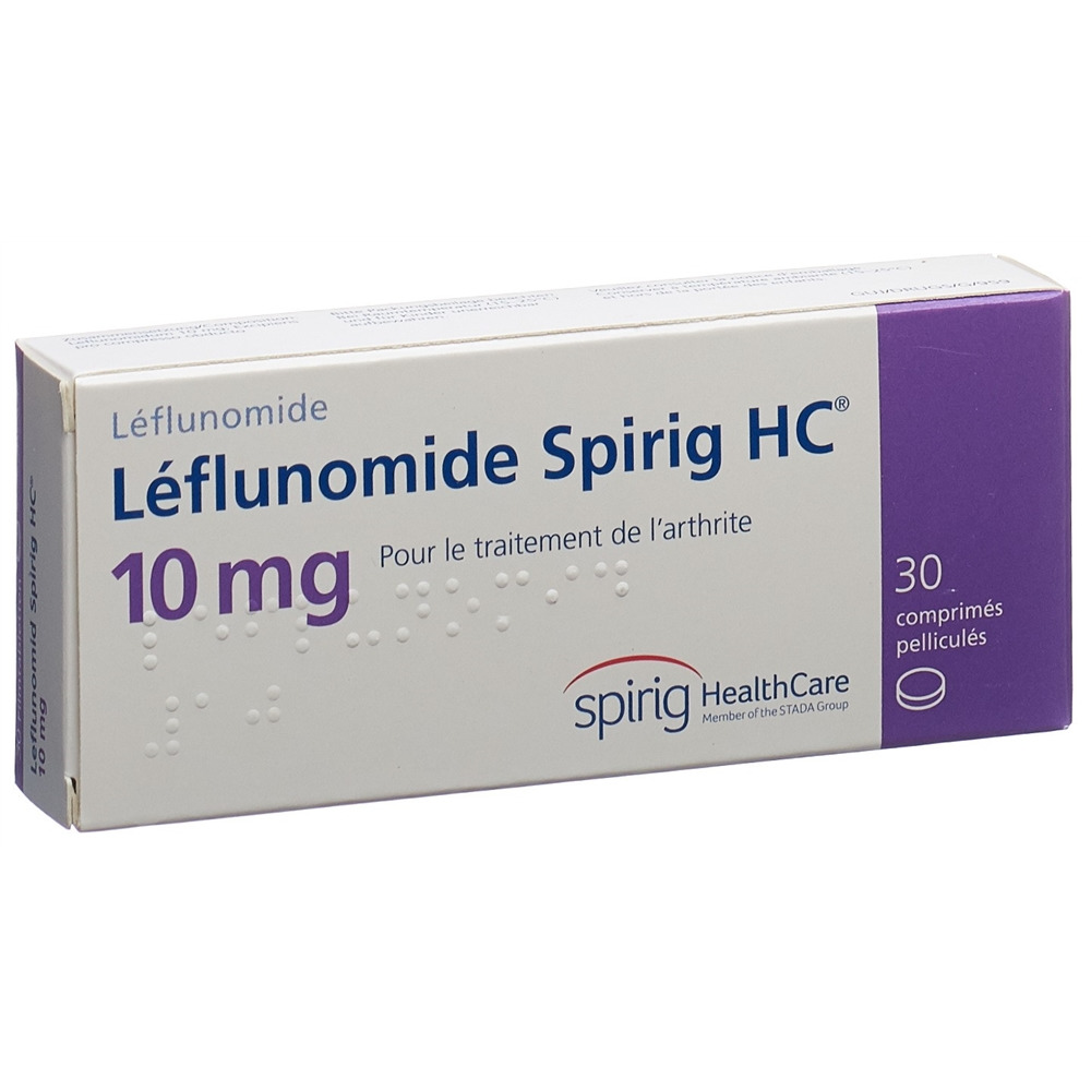 Leflunomid Spirig HC 10 mg, Filmtabletten