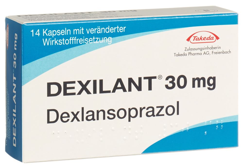 Dexilant 30 mg, Hartkapseln mit veränderter Wirkstofffreisetzung