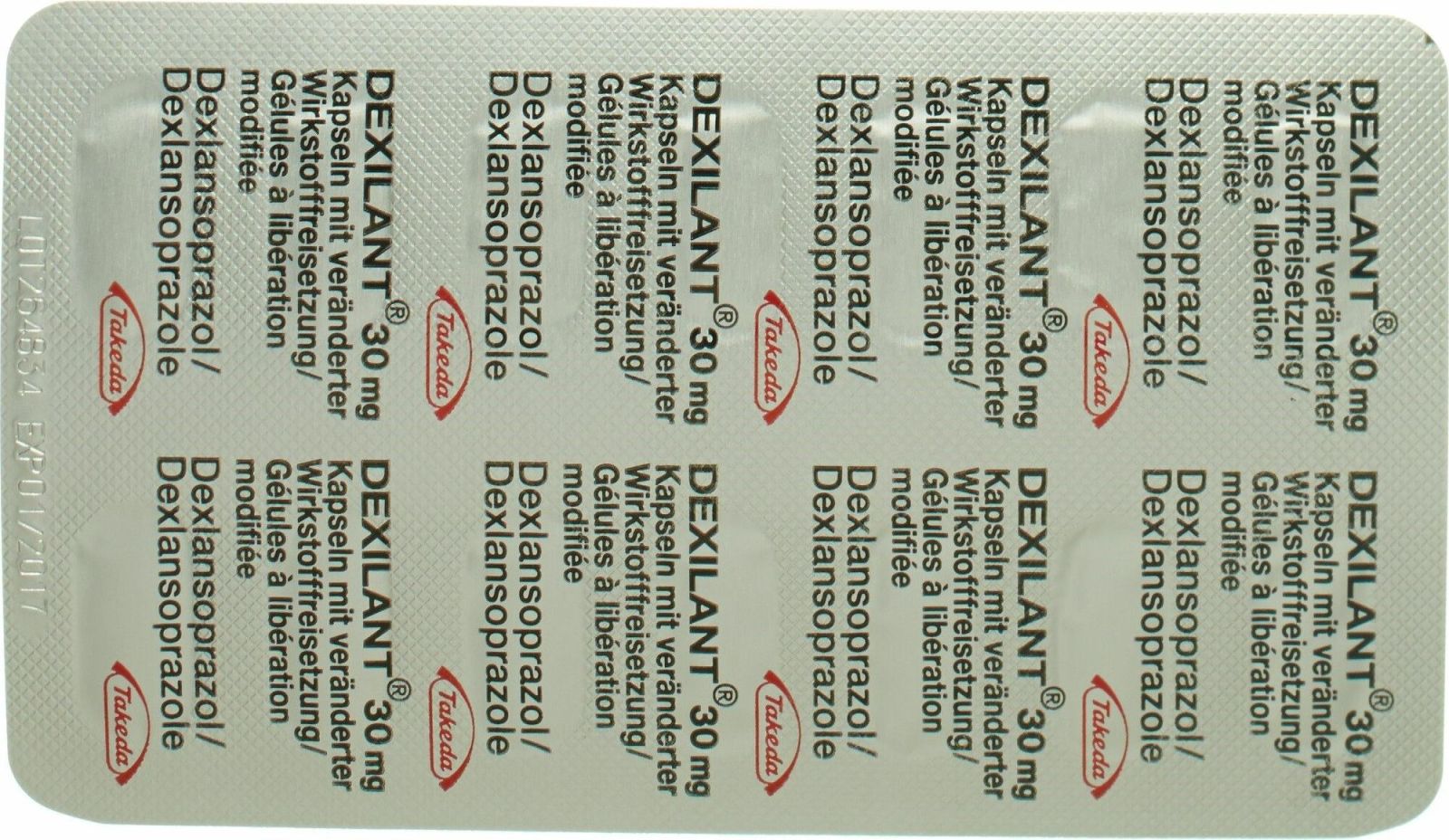 DEXILANT caps ret 30 mg 28 pce