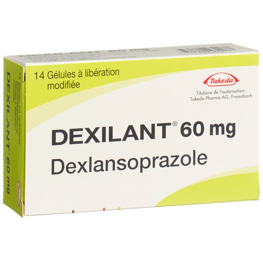 Dexilant 60 mg, Hartkapseln mit veränderter Wirkstofffreisetzung