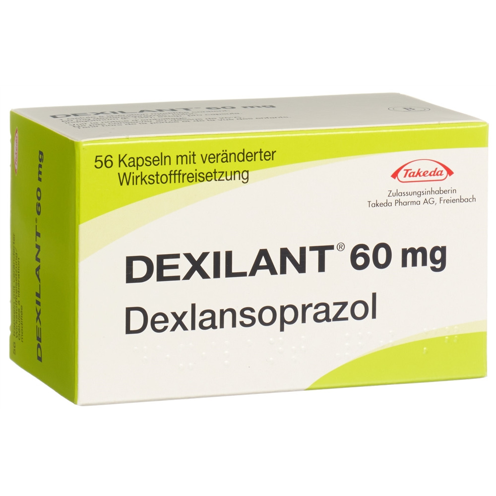 Dexilant 60 mg, Hartkapseln mit veränderter Wirkstofffreisetzung
