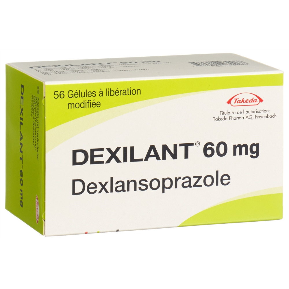 Dexilant 60 mg, Hartkapseln mit veränderter Wirkstofffreisetzung