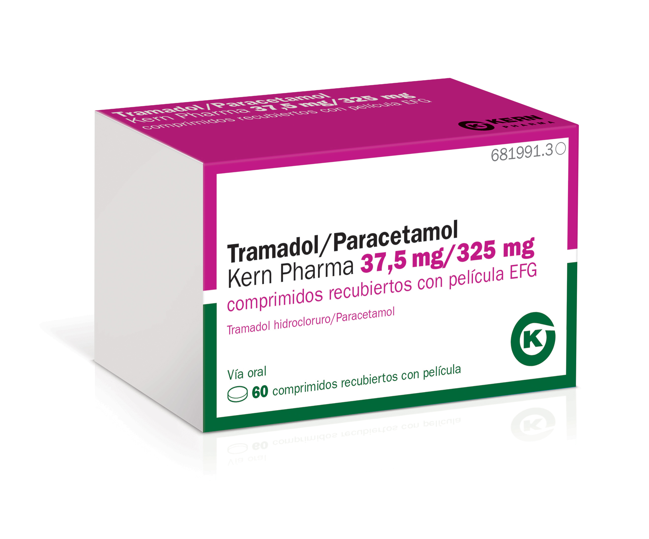TRAMADOL-PARACETAMOL Mepha 37.5/325 mg 60 pce