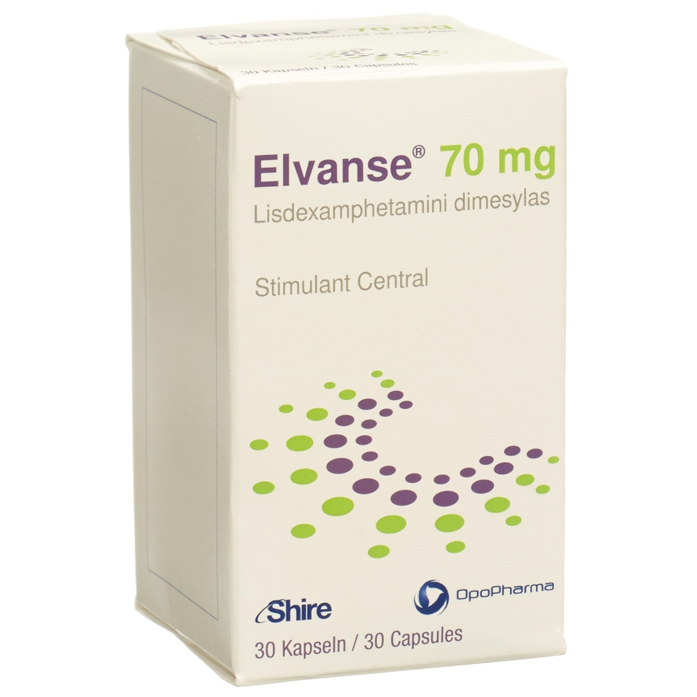 Elvanse 70 mg, Hartkapseln