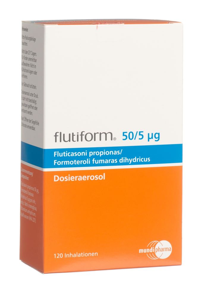 FLUTIFORM 50/5 aéros doseur 120 dos