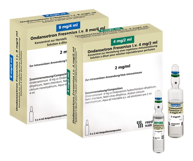 ONDANSETRON Fresenius i.v. 8 mg/4ml amp 5 pce