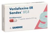 VENLAFAXINE ER Sandoz caps ret 37.5 mg 7 pce