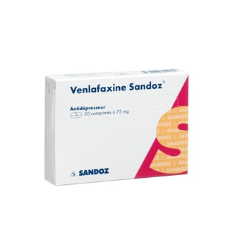 VENLAFAXINE ER Sandoz caps ret 75 mg 14 pce