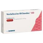 VENLAFAXINE ER Sandoz caps ret 150 mg 14 pce