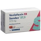 VENLAFAXINE ER Sandoz caps ret 37.5 mg 28 pce