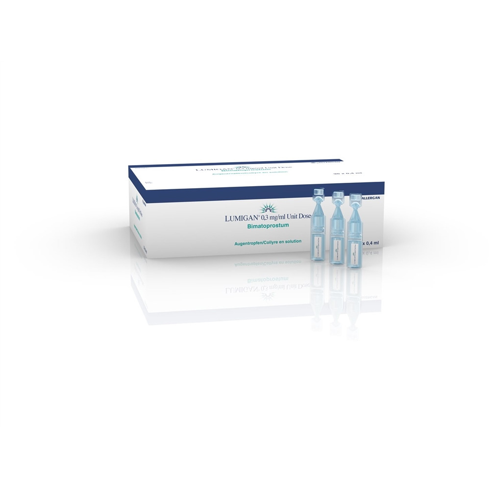 LUMIGAN Unit Dose gtt opht 0.3 mg/ml 30 x 0.4 ml