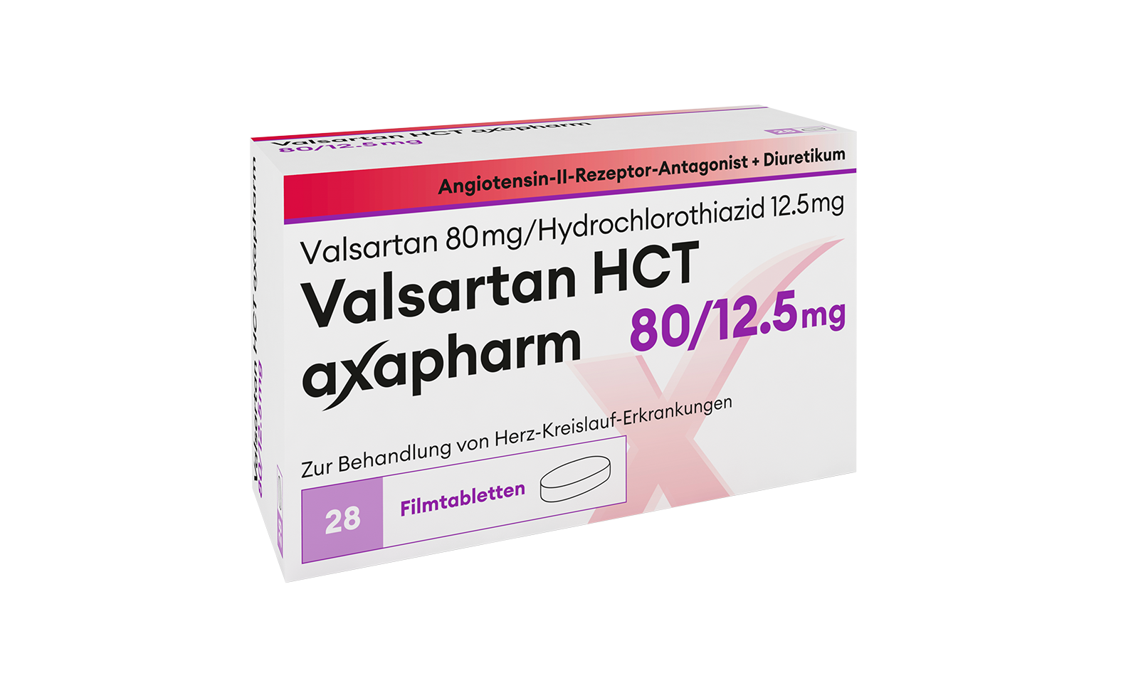 Valsartan axapharm 40 mg, Filmtabletten