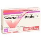 Valsartan HCT axapharm 160/12.5 mg, Filmtabletten