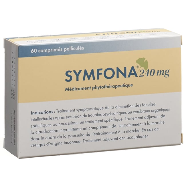 Symfona 240 mg, comprimés pelliculés
