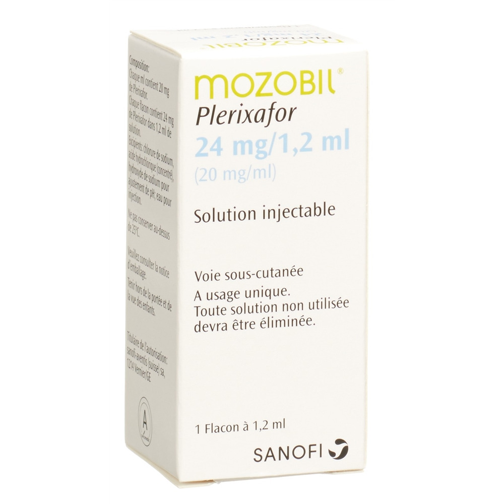 Mozobil 20mg/mL, solution injectable