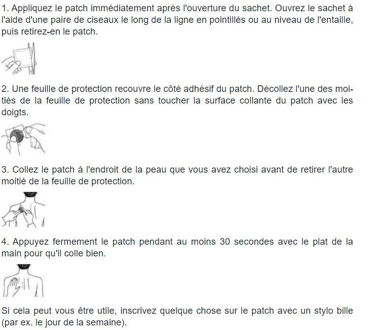RIVASTIGMIN Patch Sandoz 10 9.5 mg/24h 30 pce