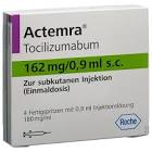 Actemra 162 mg/0.9 ml, Injektionslösung zur subkutanen Anwendung