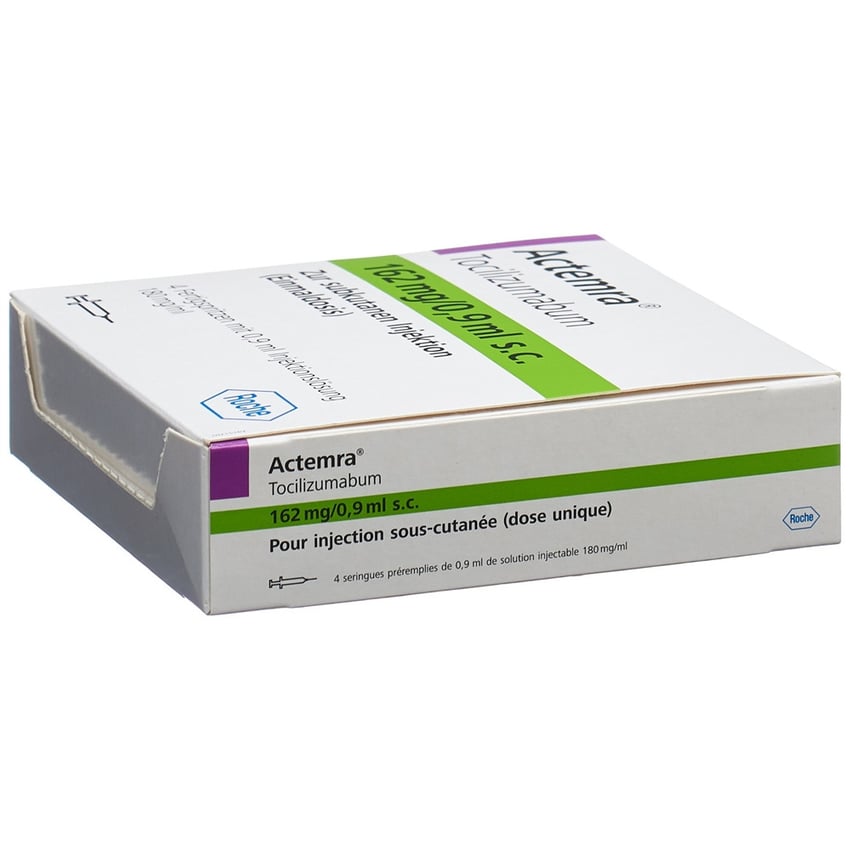 Actemra 162 mg/0.9 ml, Injektionslösung zur subkutanen Anwendung