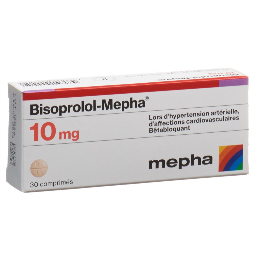 BISOPROLOL Mepha cpr 10 mg 30 pce