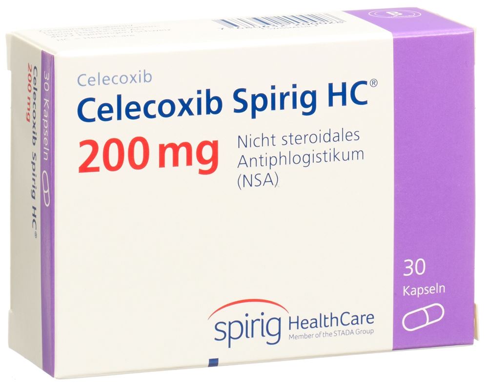 CELECOXIB Spirig HC caps 200 mg 30 pce